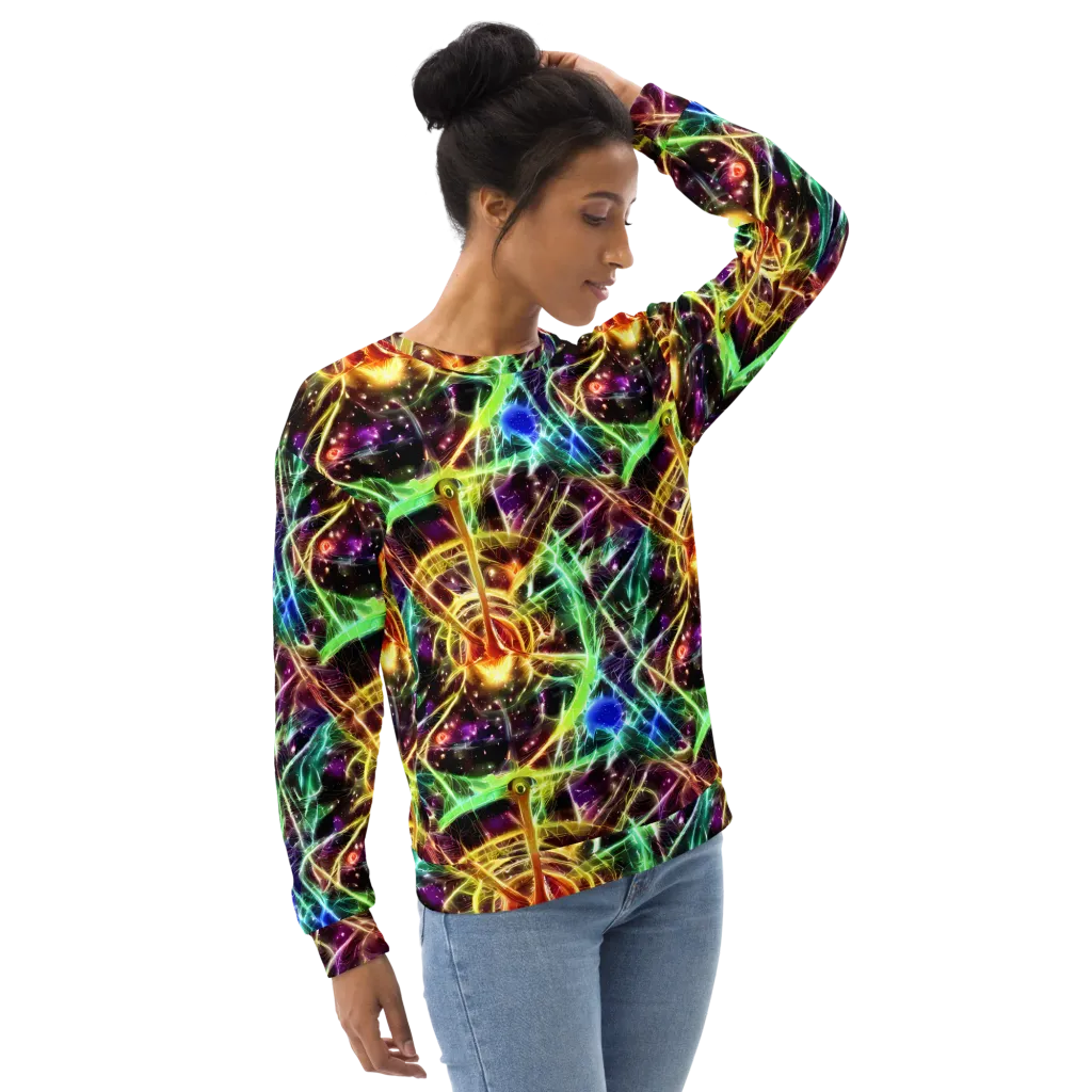 Stellar Thicket on Sweatshirt — Right Front