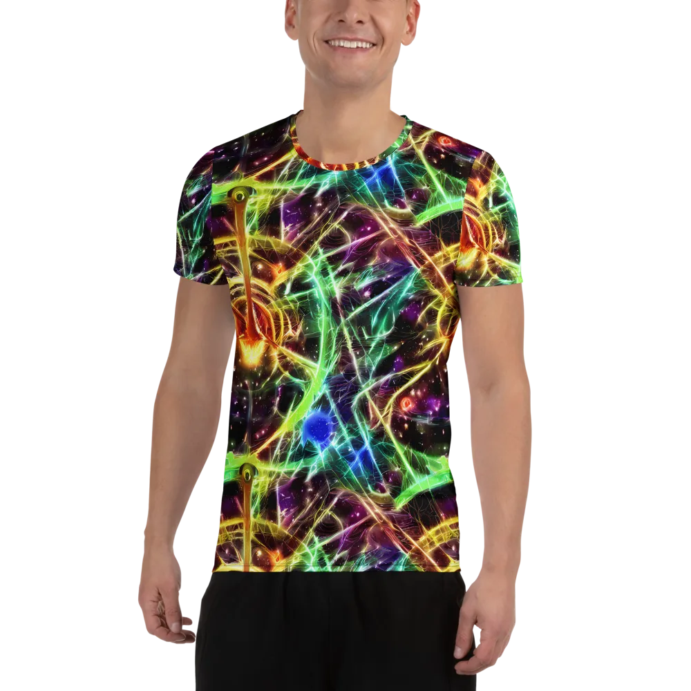 Stellar Thicket on Men's Athletic T-Shirt — Front