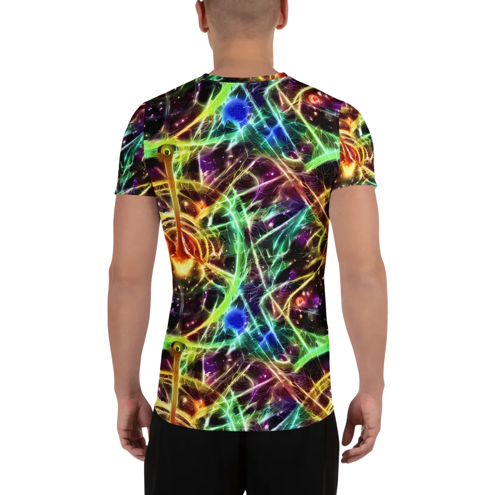 Stellar Thicket on Men's Athletic T-Shirt — Back