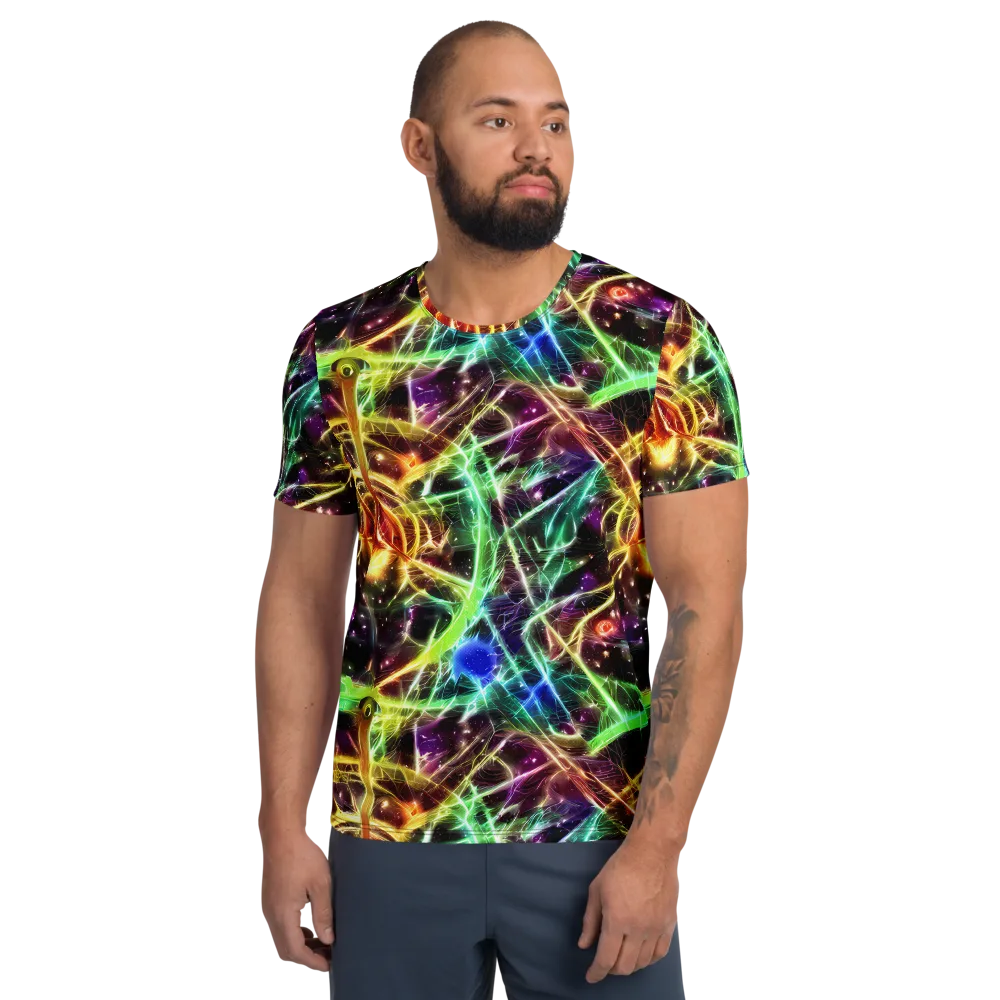 Stellar Thicket on Men's Athletic T-Shirt — Front