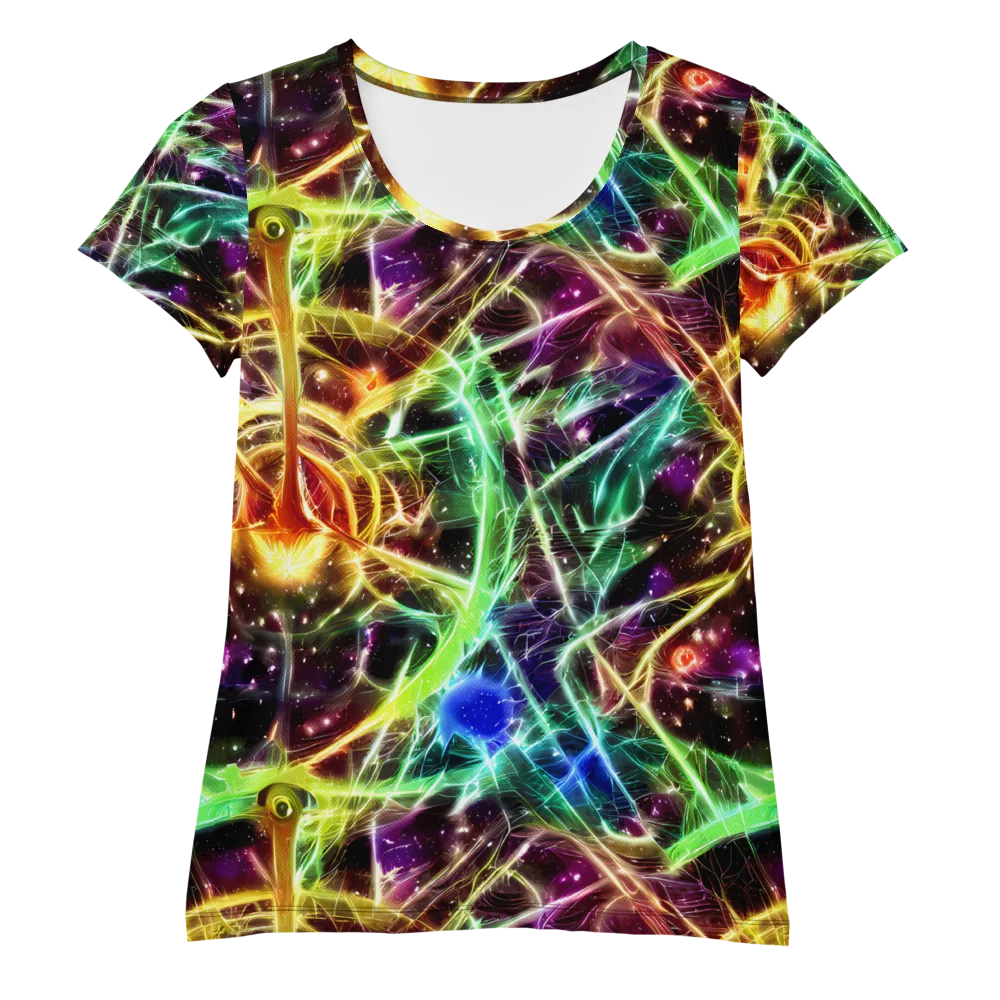 Stellar Thicket on Women's Athletic T-Shirt — Front