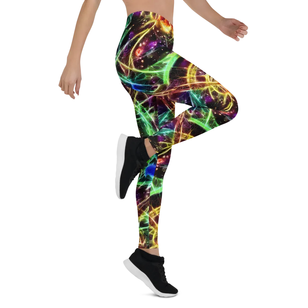 Stellar Thicket on Leggings — Right