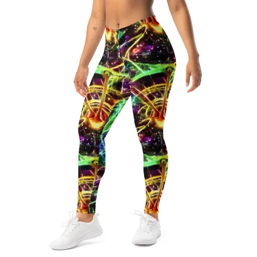 Stellar Thicket on a Leggings