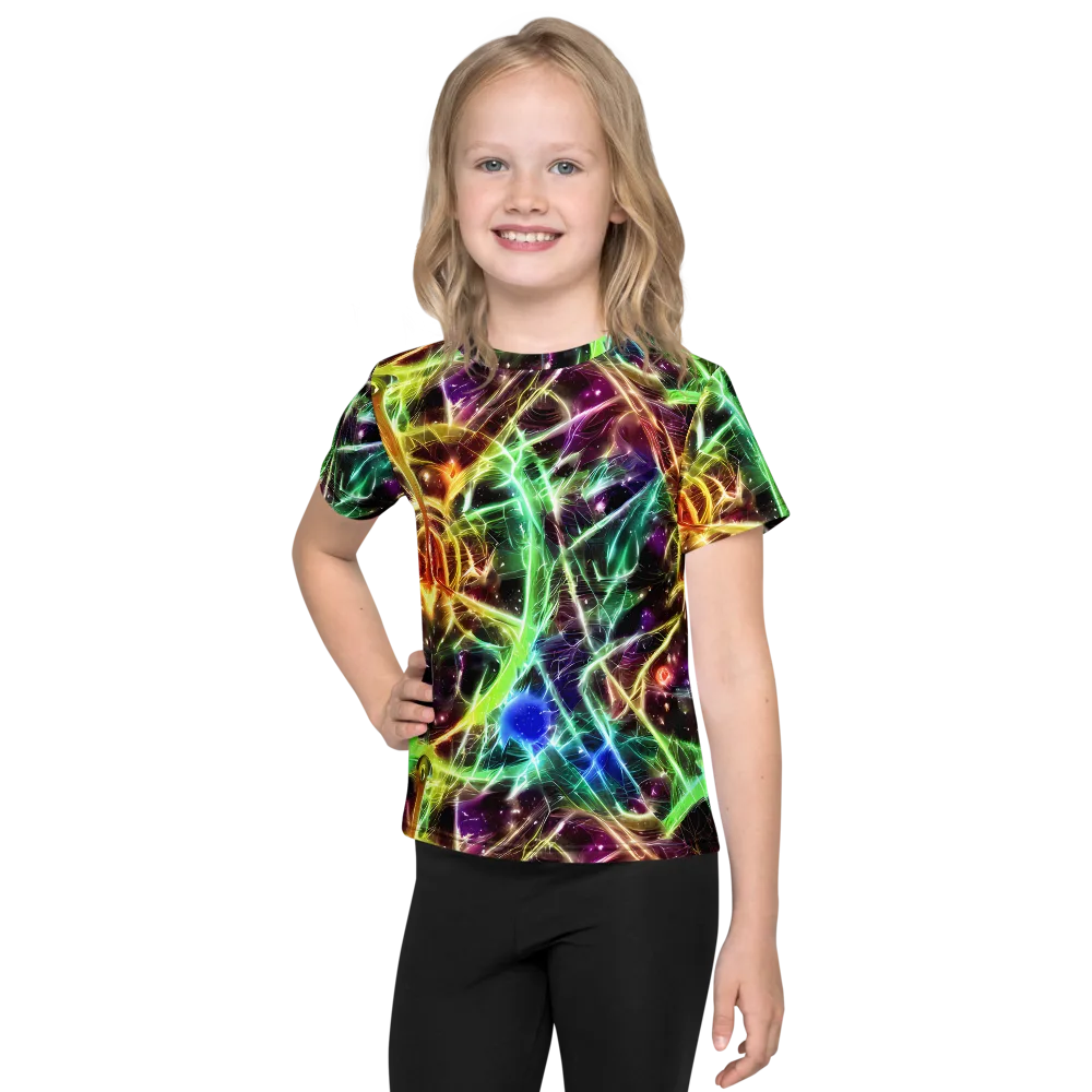 Stellar Thicket on Kids Crew Neck T-Shirt — Front