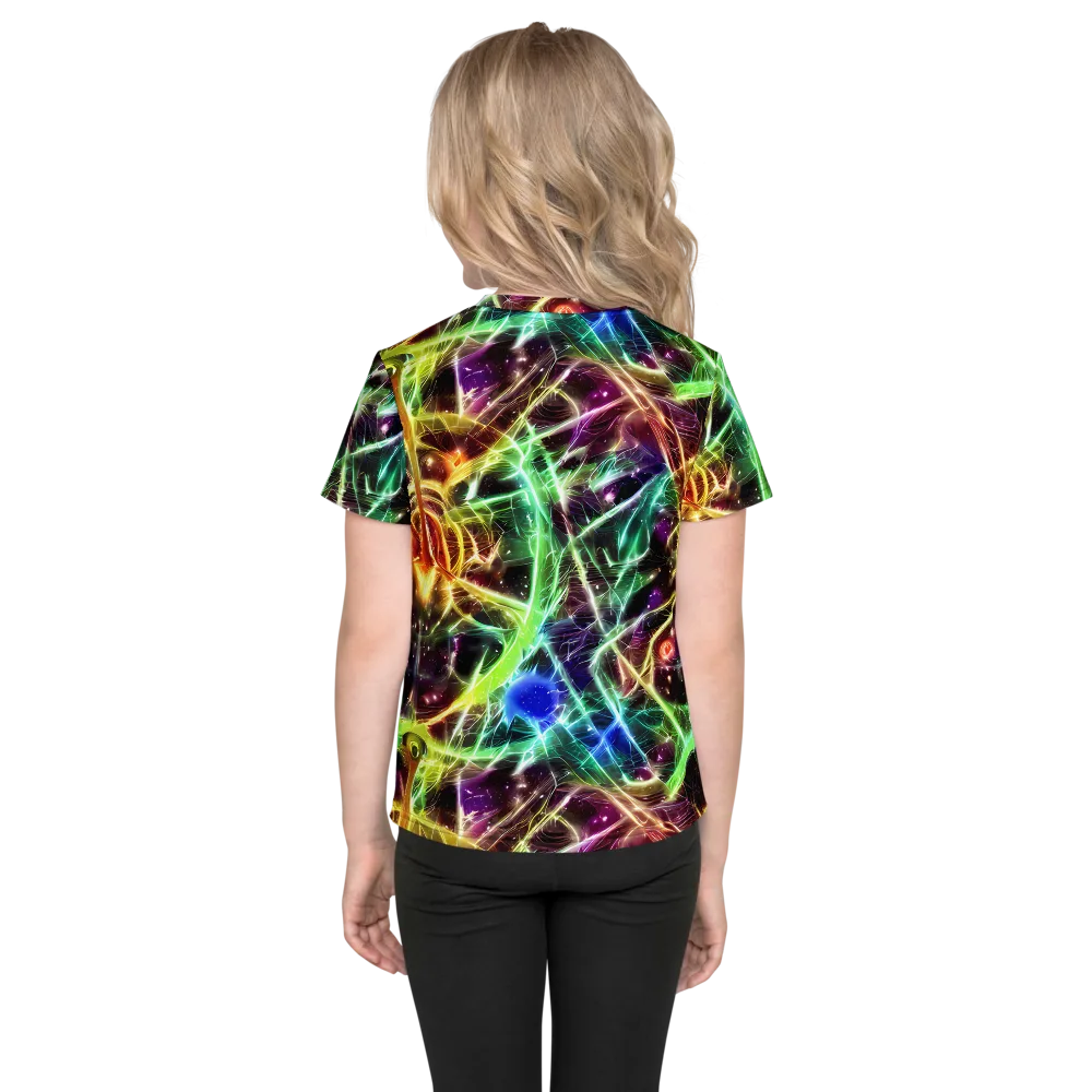 Stellar Thicket on Kids Crew Neck T-Shirt — Back