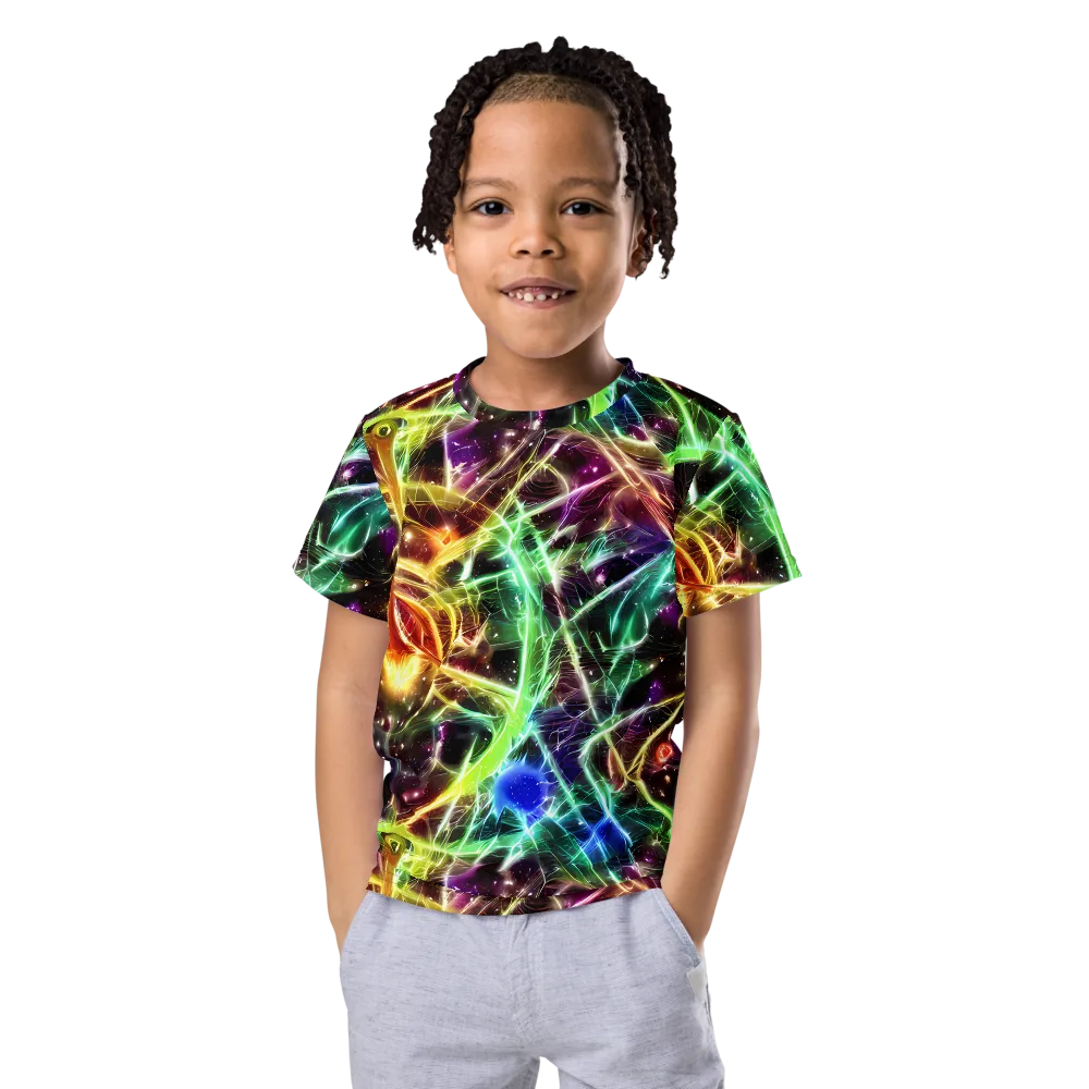 Stellar Thicket on Kids Crew Neck T-Shirt — Front