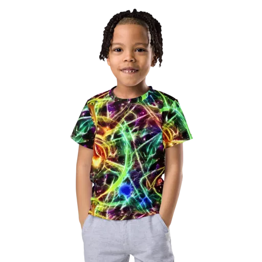Stellar Thicket on a Kids Crew Neck T-Shirt