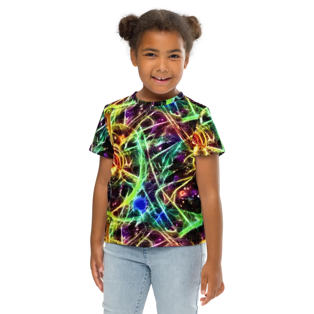 Stellar Thicket on Kids Crew Neck T-Shirt — Front