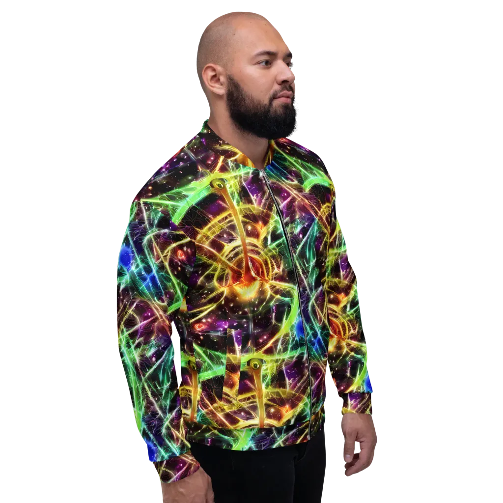 Stellar Thicket on Bomber Jacket — Right