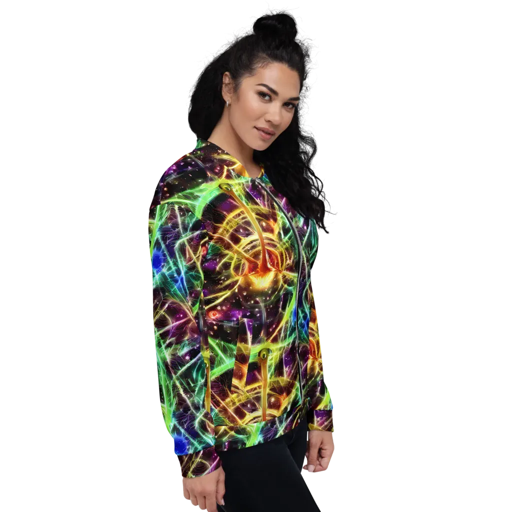 Stellar Thicket on Bomber Jacket — Right