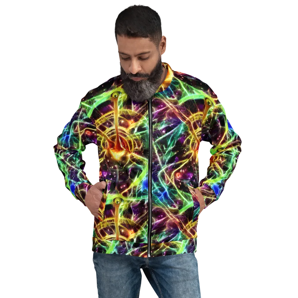 Stellar Thicket on Bomber Jacket — Front