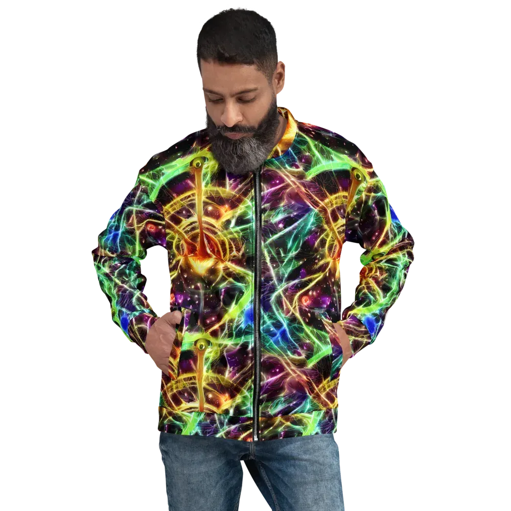 Stellar Thicket on Bomber Jacket — Front
