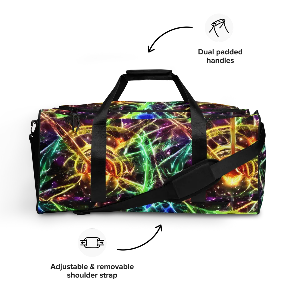 Stellar Thicket on Duffle Bag — Front