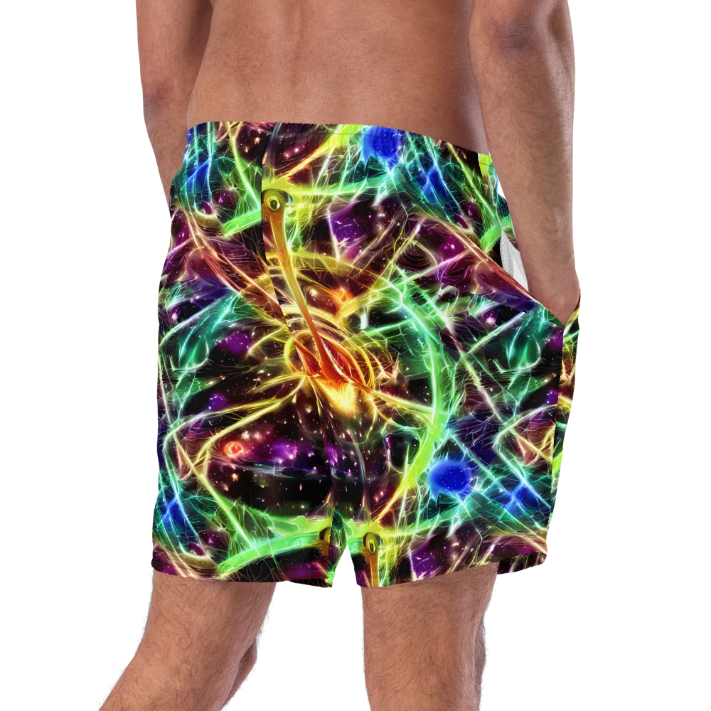 Stellar Thicket on Swim Trunks — Right Back
