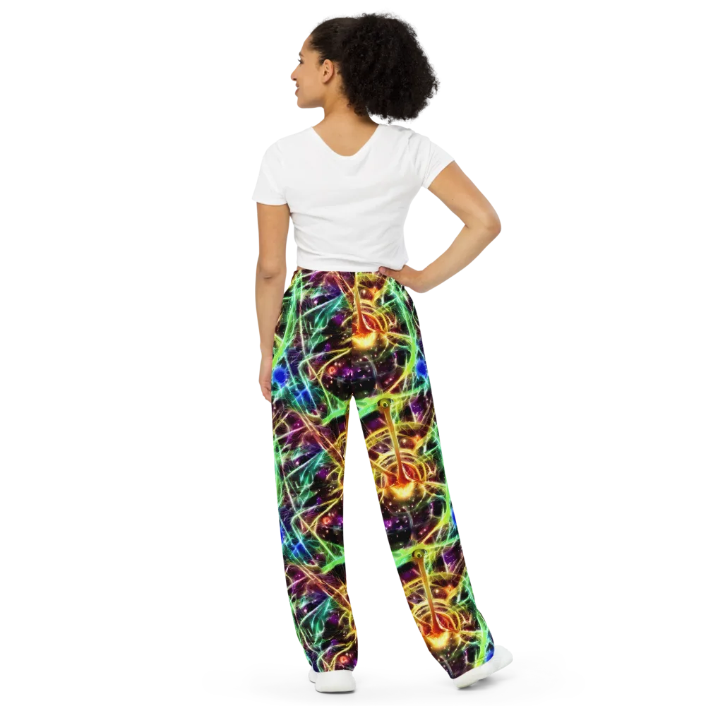 Stellar Thicket on Wide-Leg Pants — Back