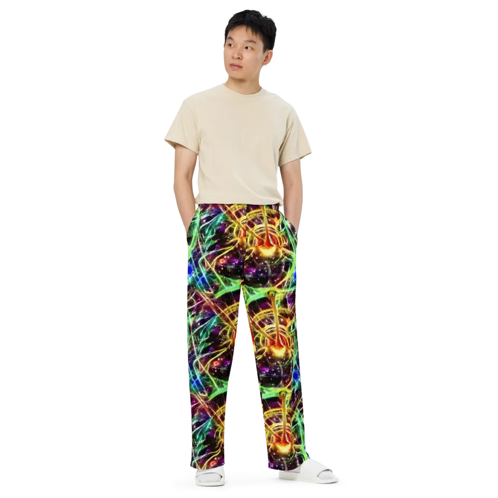 Stellar Thicket on Wide-Leg Pants — Front