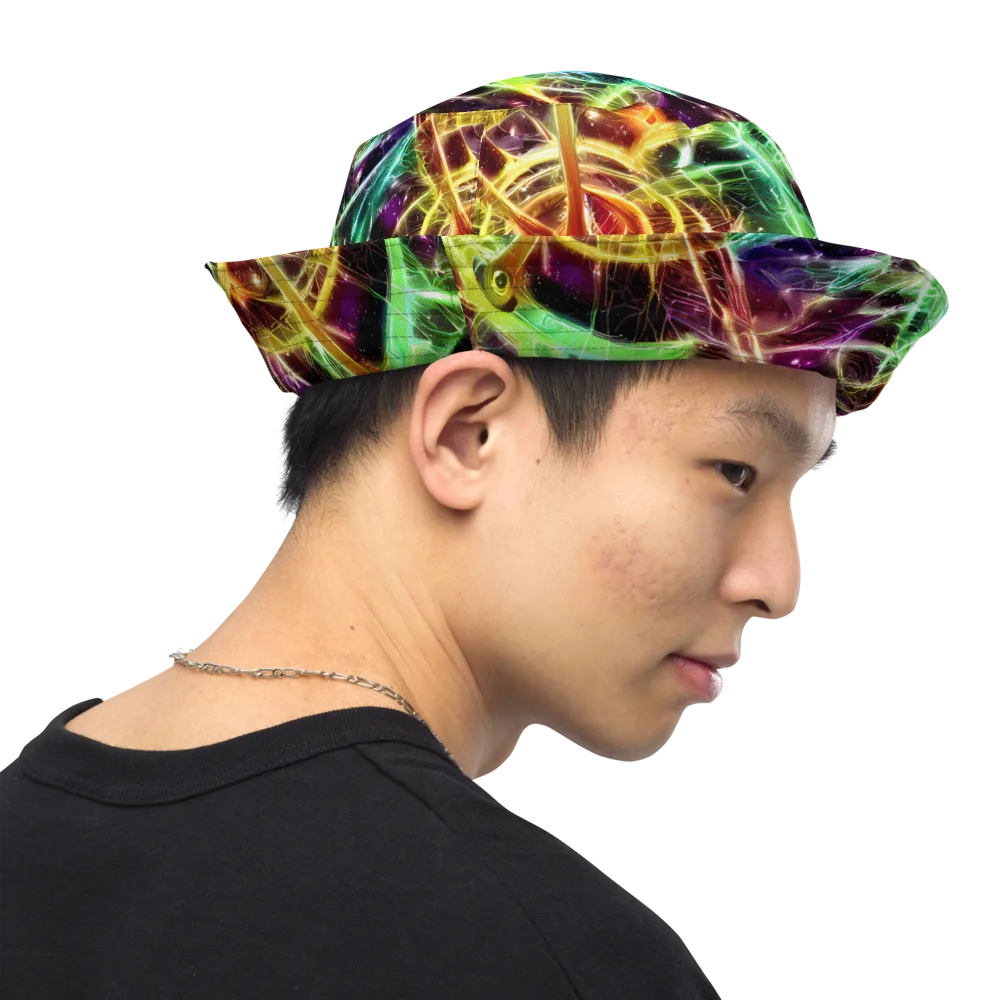 Stellar Thicket on Reversible Bucket Hat — Right Outside