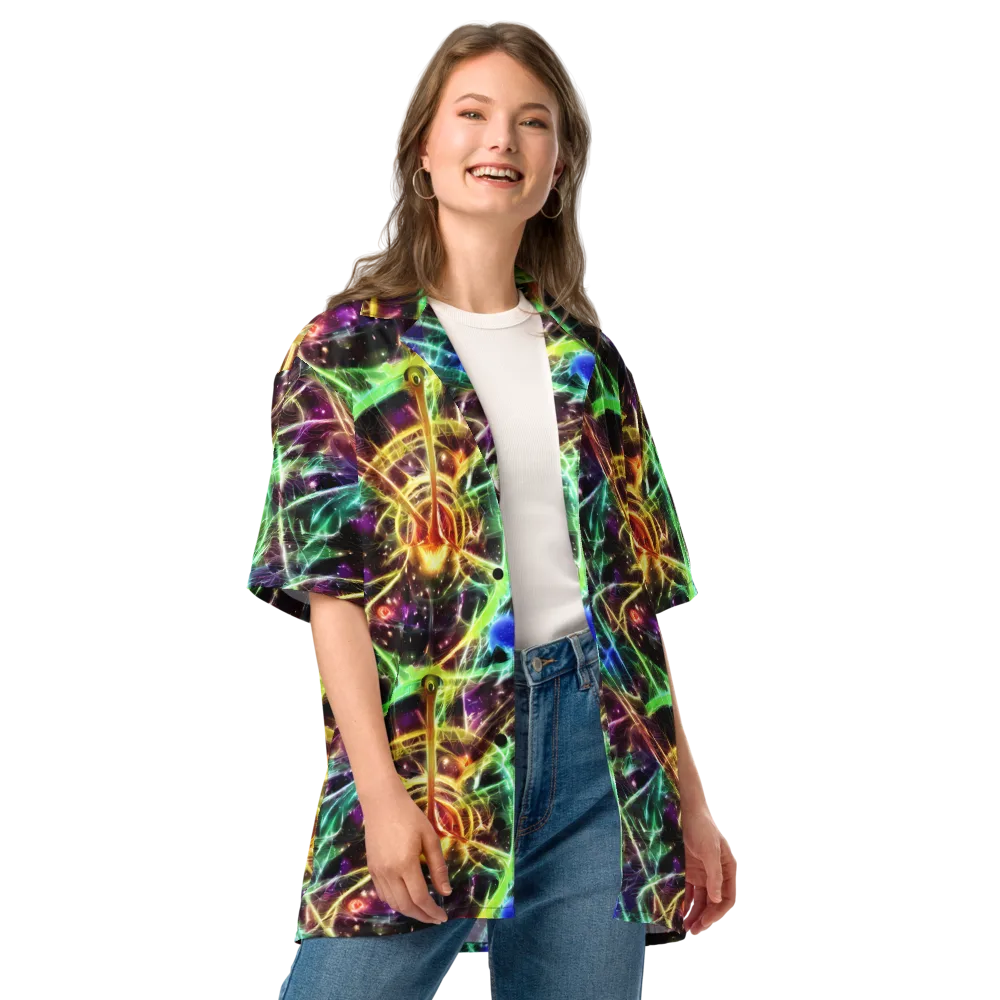 Stellar Thicket on Button Shirt — Front