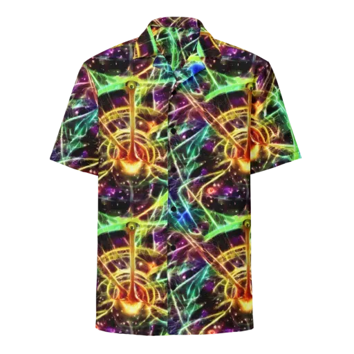 Stellar Thicket on a Button Shirt