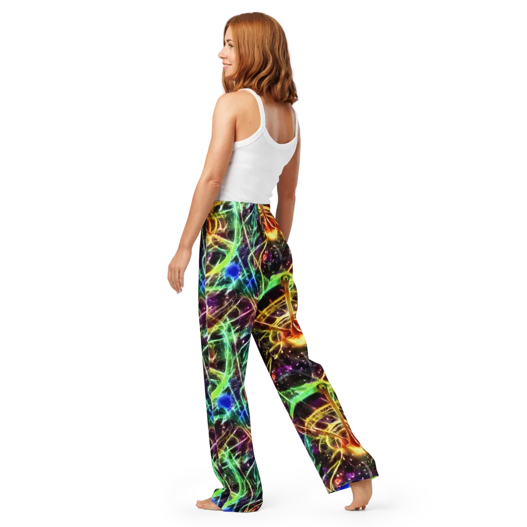 Stellar Thicket on Women's Pajama Pants — Back