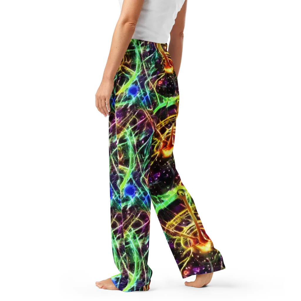 Stellar Thicket on Women's Pajama Pants — Left