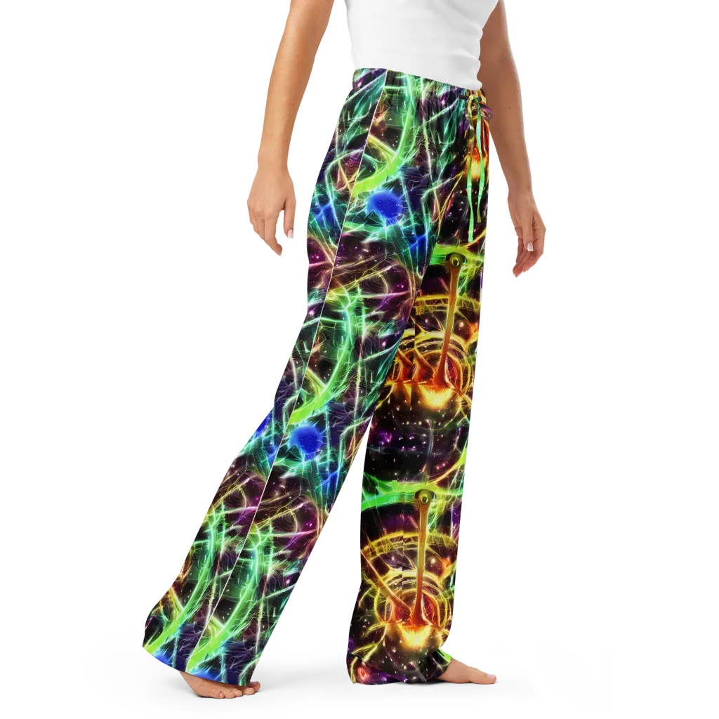 Stellar Thicket on Women's Pajama Pants — Right Front