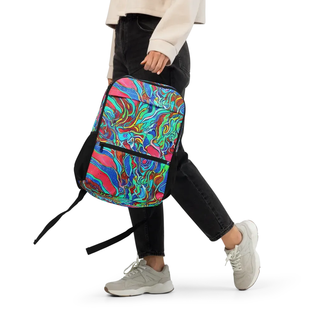 Cosmic Cabaret on Utility Backpack — Front