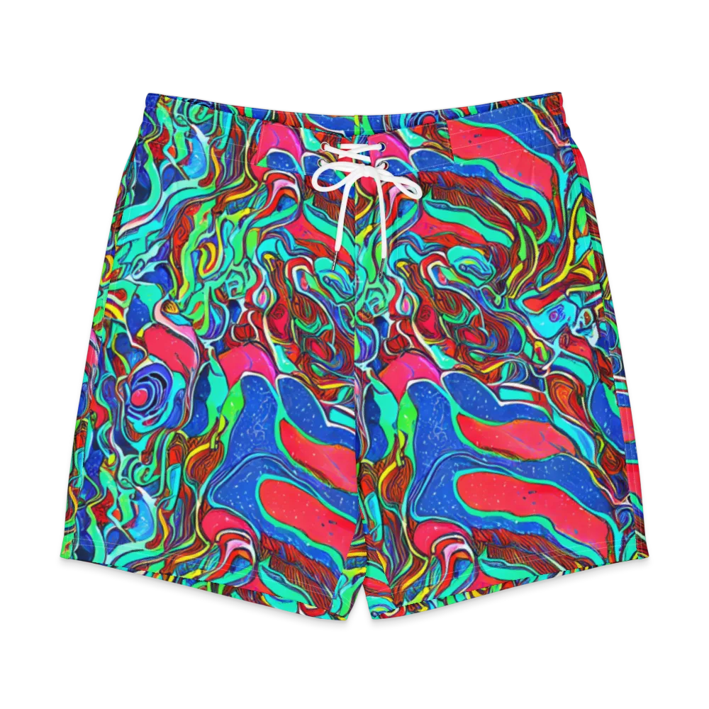 Cosmic Cabaret on Men's Board Shorts — Front