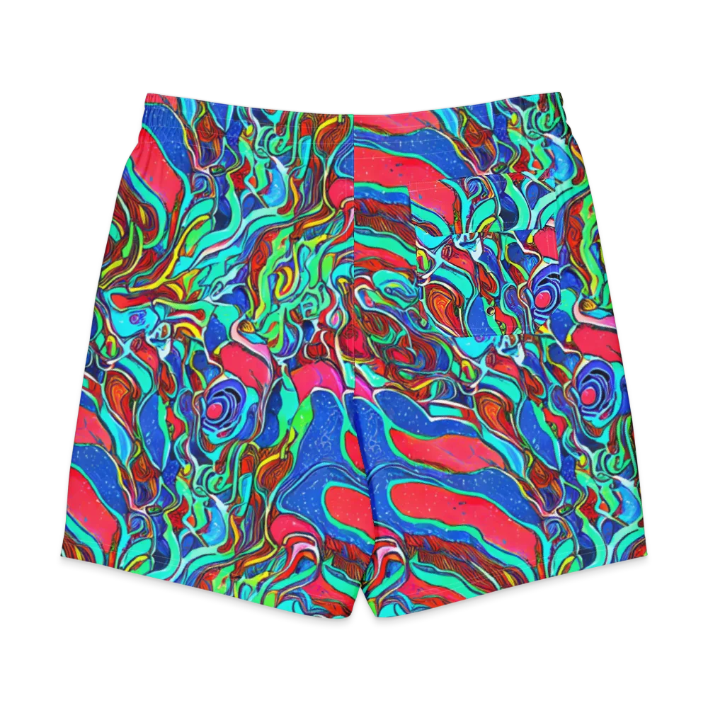 Cosmic Cabaret on Men's Board Shorts — Back
