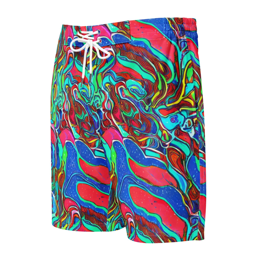 Cosmic Cabaret on Men's Board Shorts — Front