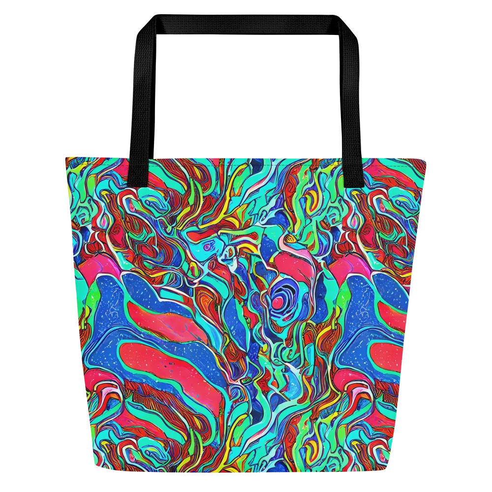 Cosmic Cabaret on Large Tote Bag W/ Pocket — Front