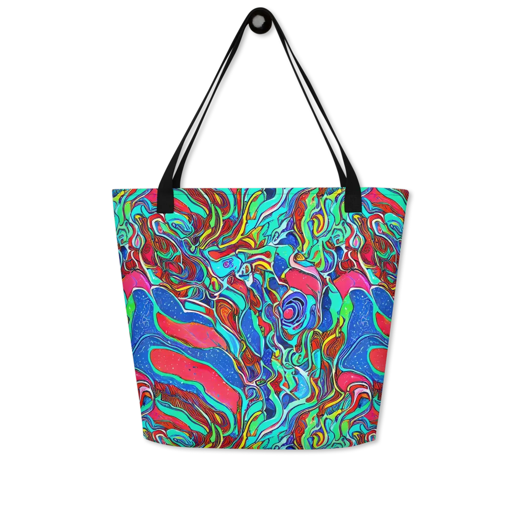 Cosmic Cabaret on Large Tote Bag W/ Pocket — Front