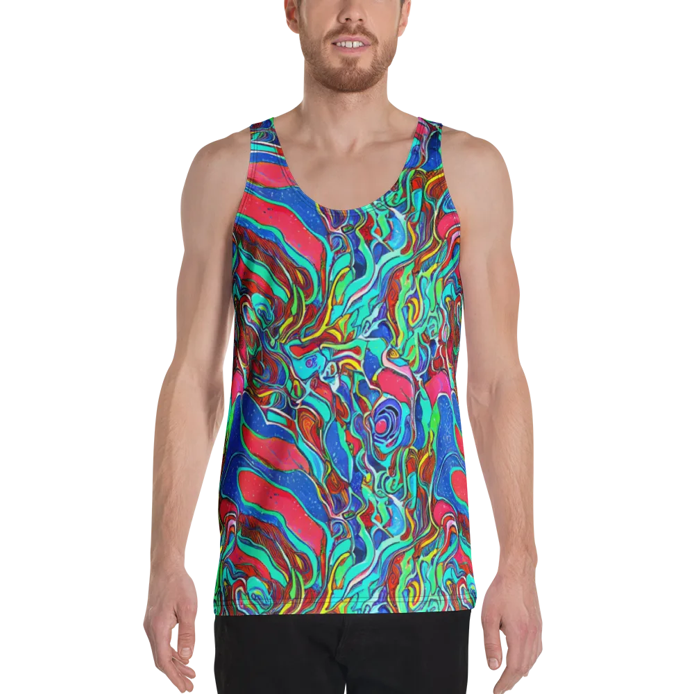 Cosmic Cabaret on Men's Tank Top — Front
