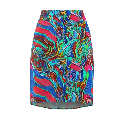 Cosmic Cabaret on a Pencil Skirt
