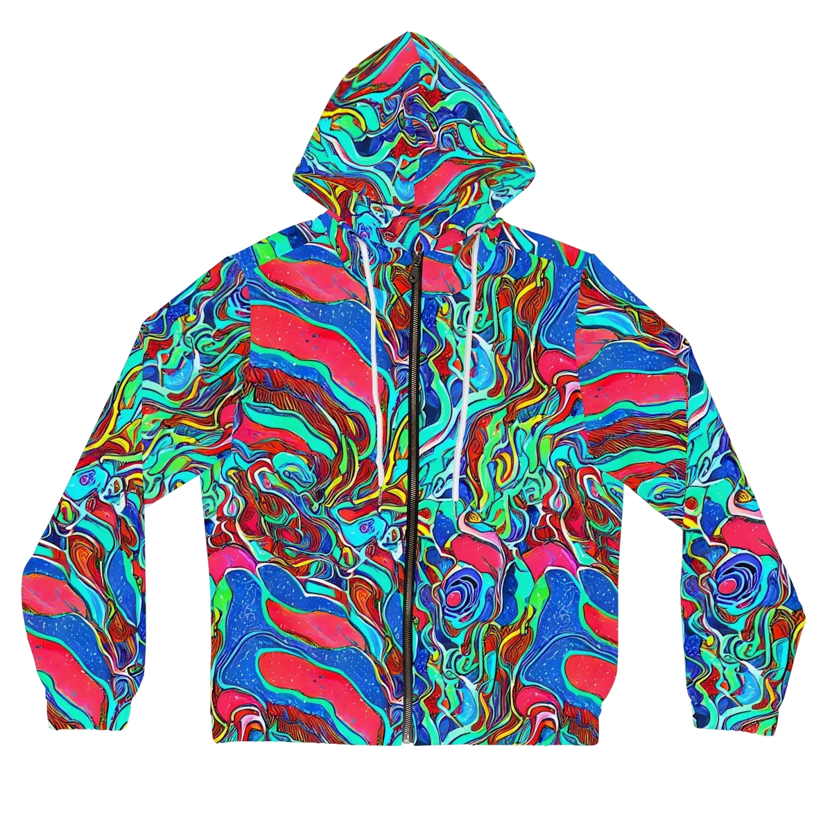 Cosmic Cabaret on Women's Full-Zip Hoodie — Front