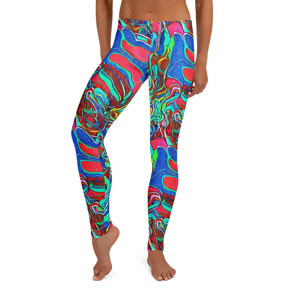 Cosmic Cabaret on Leggings — Front