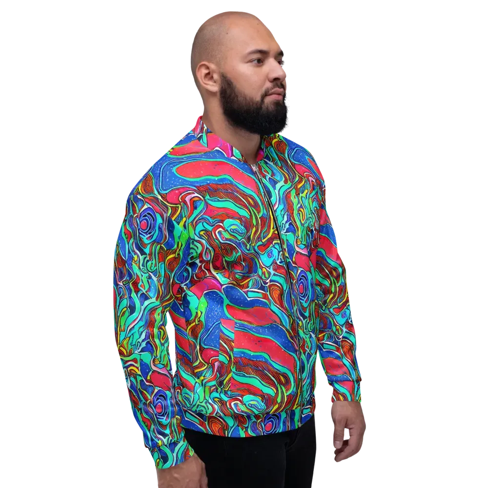 Cosmic Cabaret on Bomber Jacket — Right