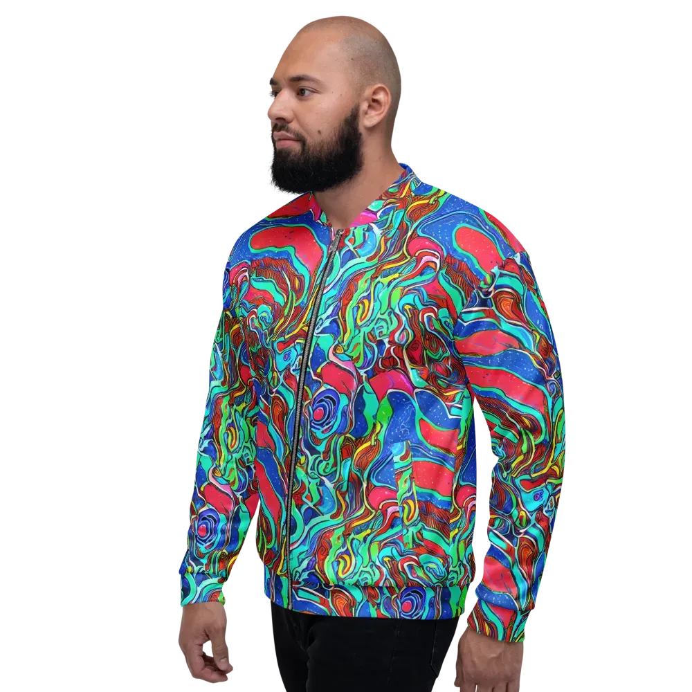 Cosmic Cabaret on Bomber Jacket — Left