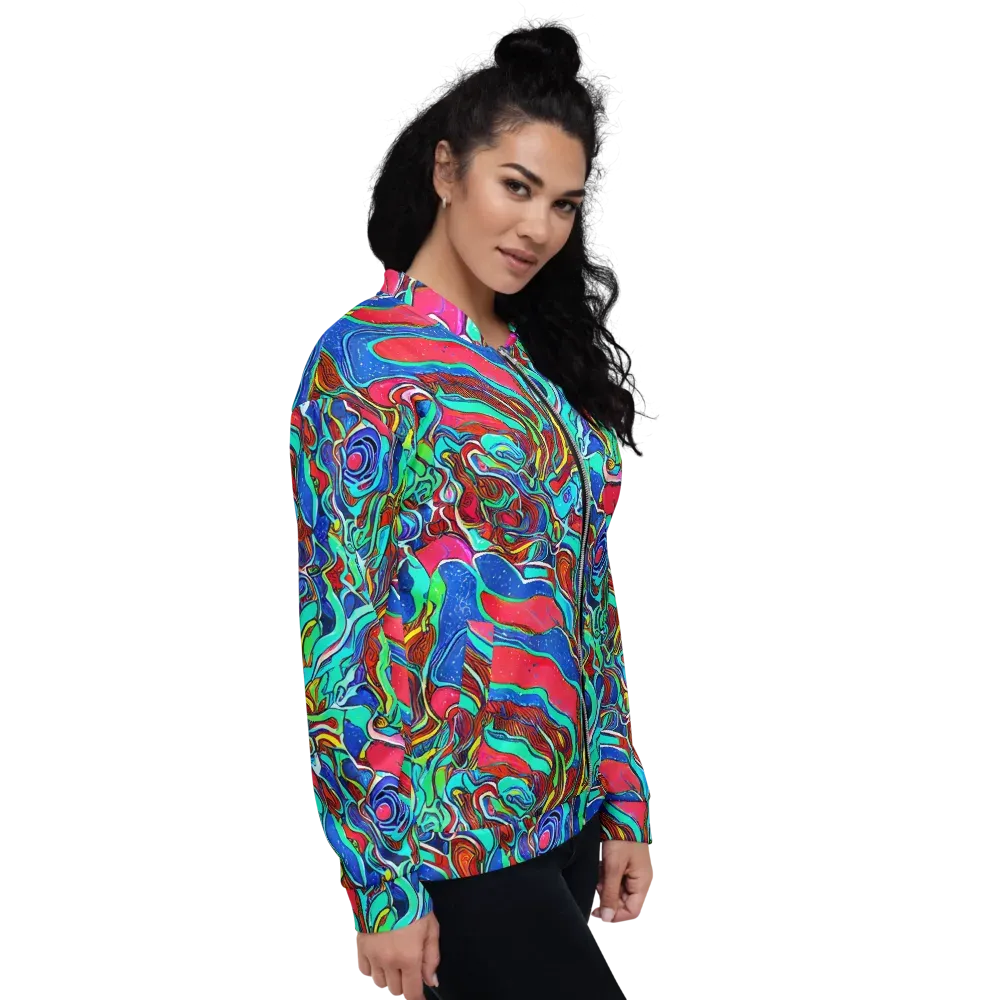 Cosmic Cabaret on Bomber Jacket — Right