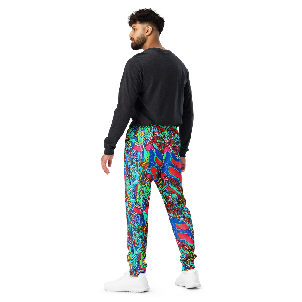 Cosmic Cabaret on Men's Joggers — Back