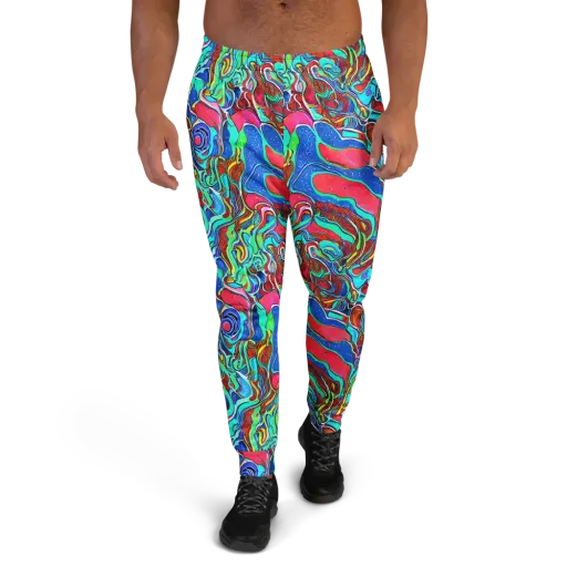 Cosmic Cabaret on a Men's Joggers