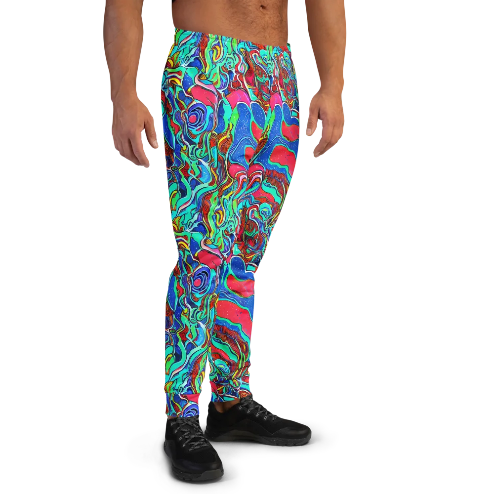 Cosmic Cabaret on Men's Joggers — Right