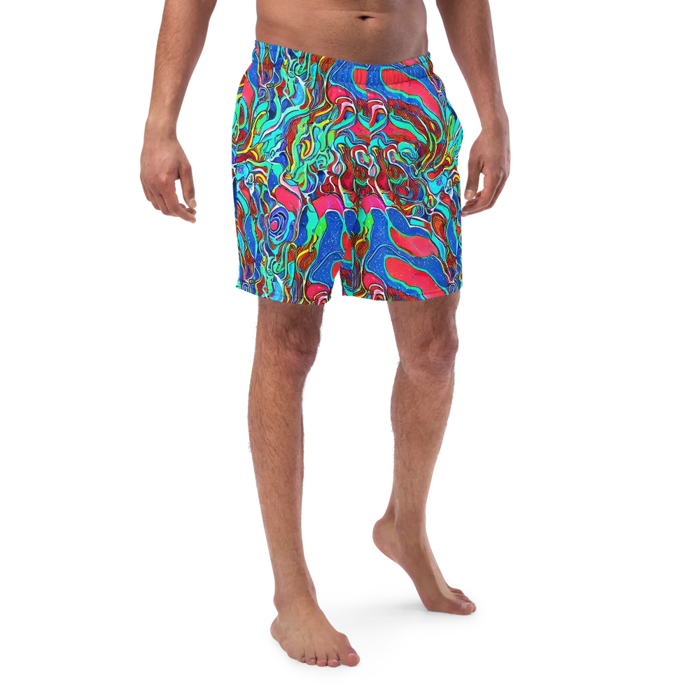 Cosmic Cabaret on Swim Trunks — Front