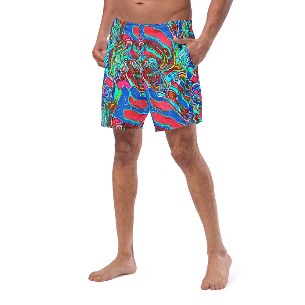 Cosmic Cabaret on Swim Trunks — Left Front