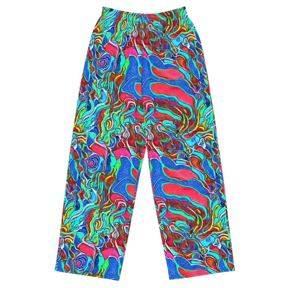 Cosmic Cabaret on Wide-Leg Pants — Front