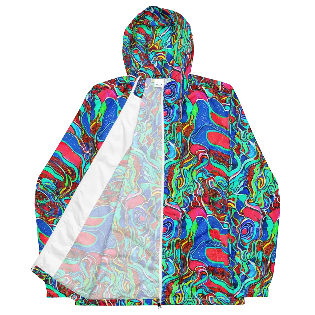 Cosmic Cabaret on Men's Windbreaker — Front