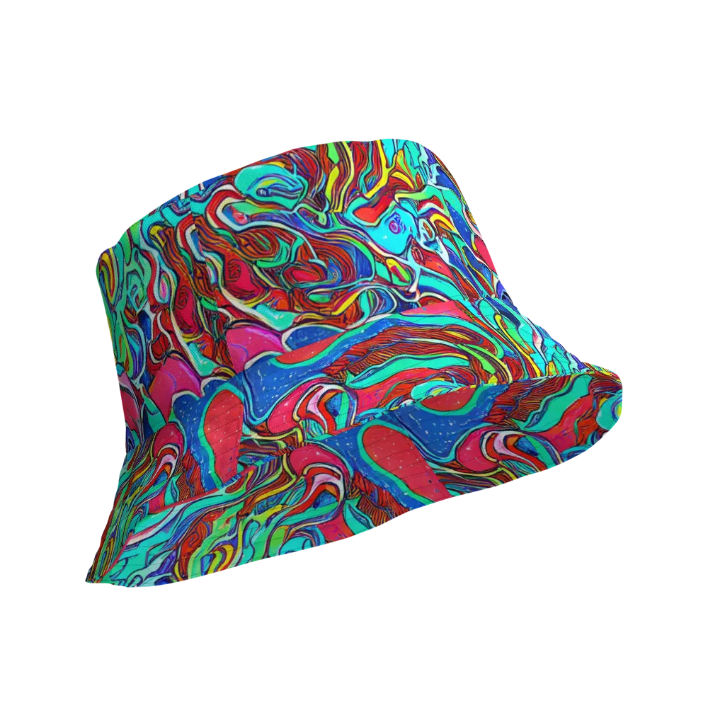 Cosmic Cabaret on Reversible Bucket Hat — Product details Outside