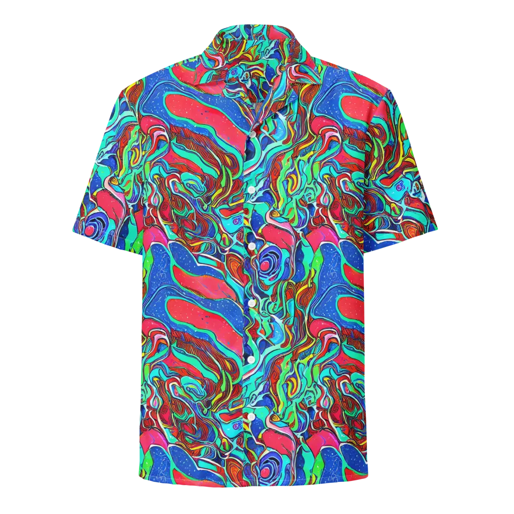 Cosmic Cabaret on Button Shirt — Front