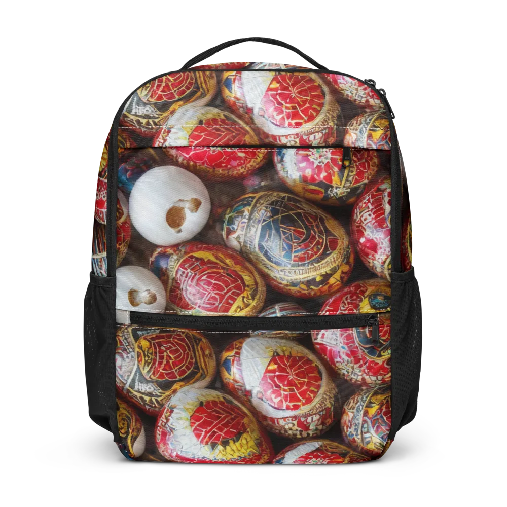 Crimson Carnival on Utility Backpack — Front