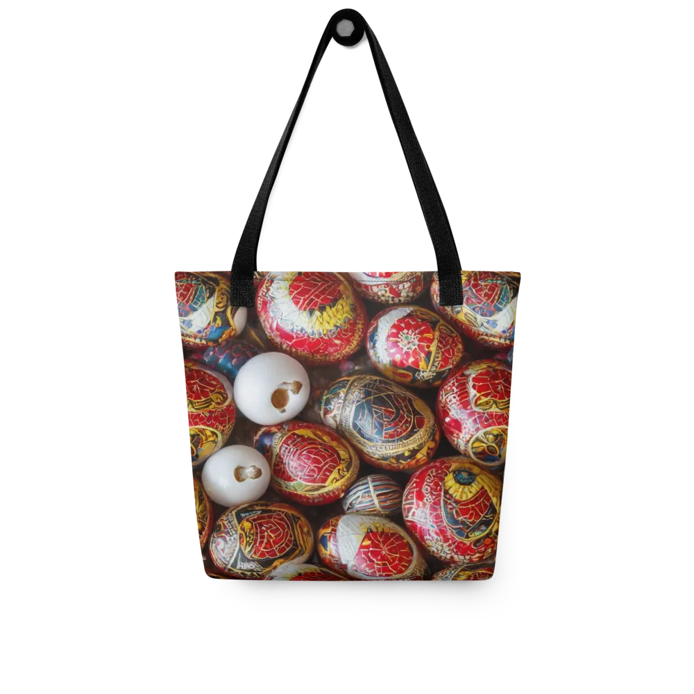 Crimson Carnival on Tote Bag — Front